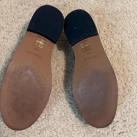 Madewell women’s Black Loafers - Picture 6 of 9